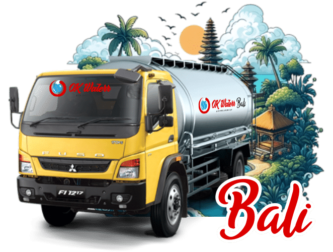 Truk air bersih Bali